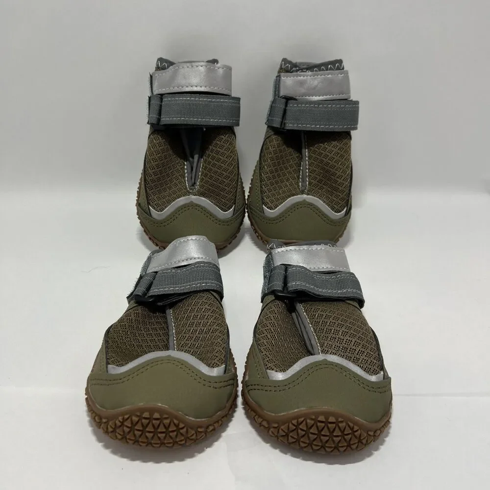 Slow Ton Shoes For  Medium Large Dogs Hardwood Floor Brown 7